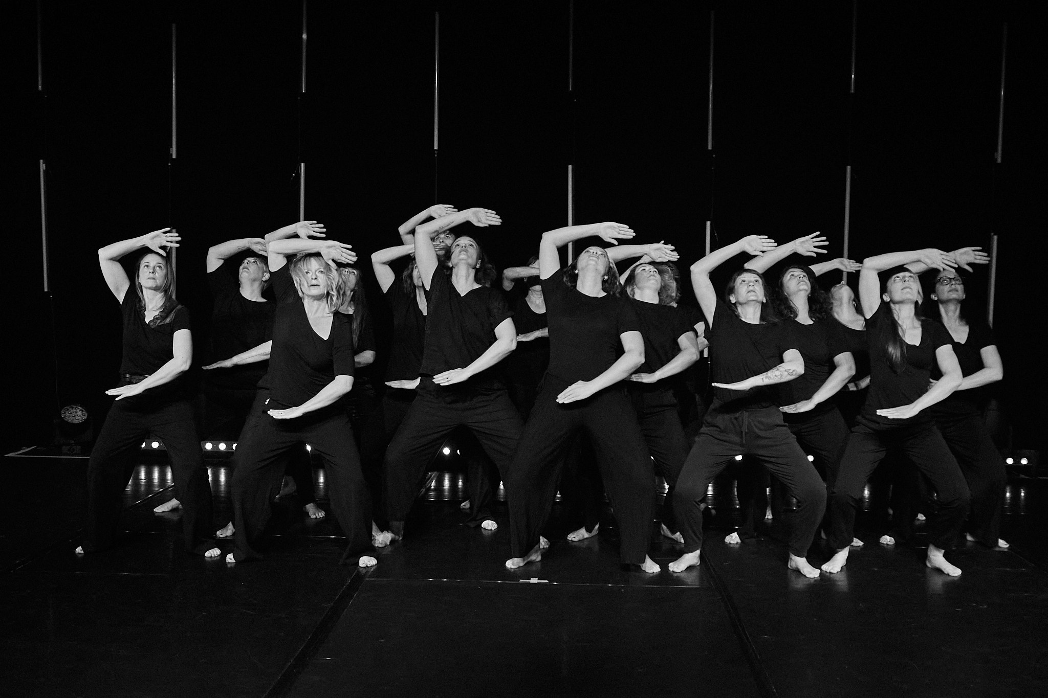 Danseurs sur scène